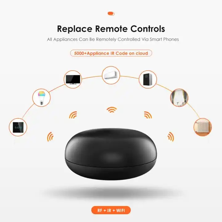 Tuya Wireless Universal Remote Control Smart IR/IR+RF RSH-IR02